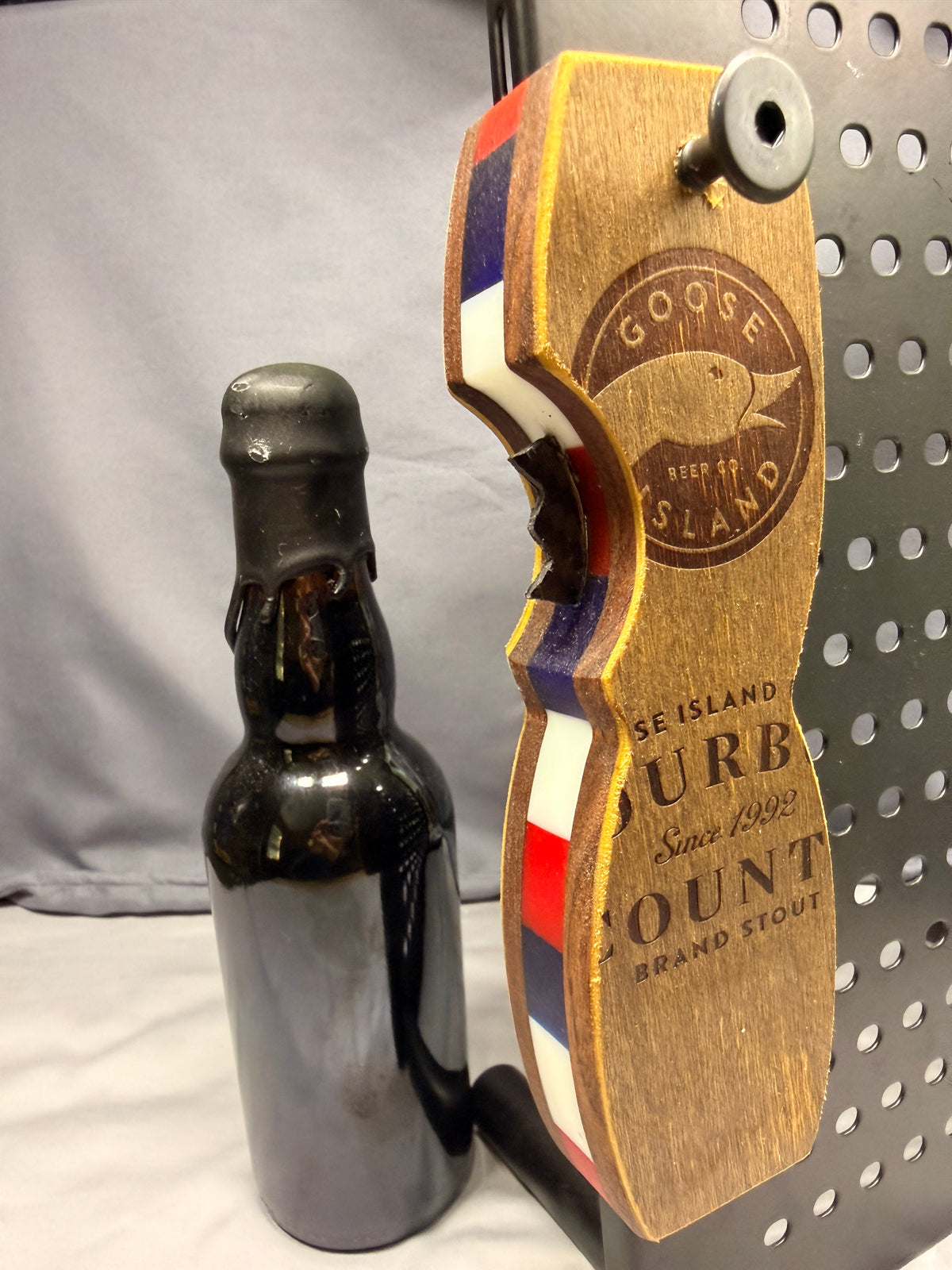 Red White Blue - Bourbon County Brand Stout (BCBS) Rare 2015 Box - Magnetic Bottle Opener with Wax Cutter