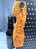Sara - Made from Sante Adairius Rustic Ales Wood Crate - Magnetic Bottle Opener with Wax Cutter