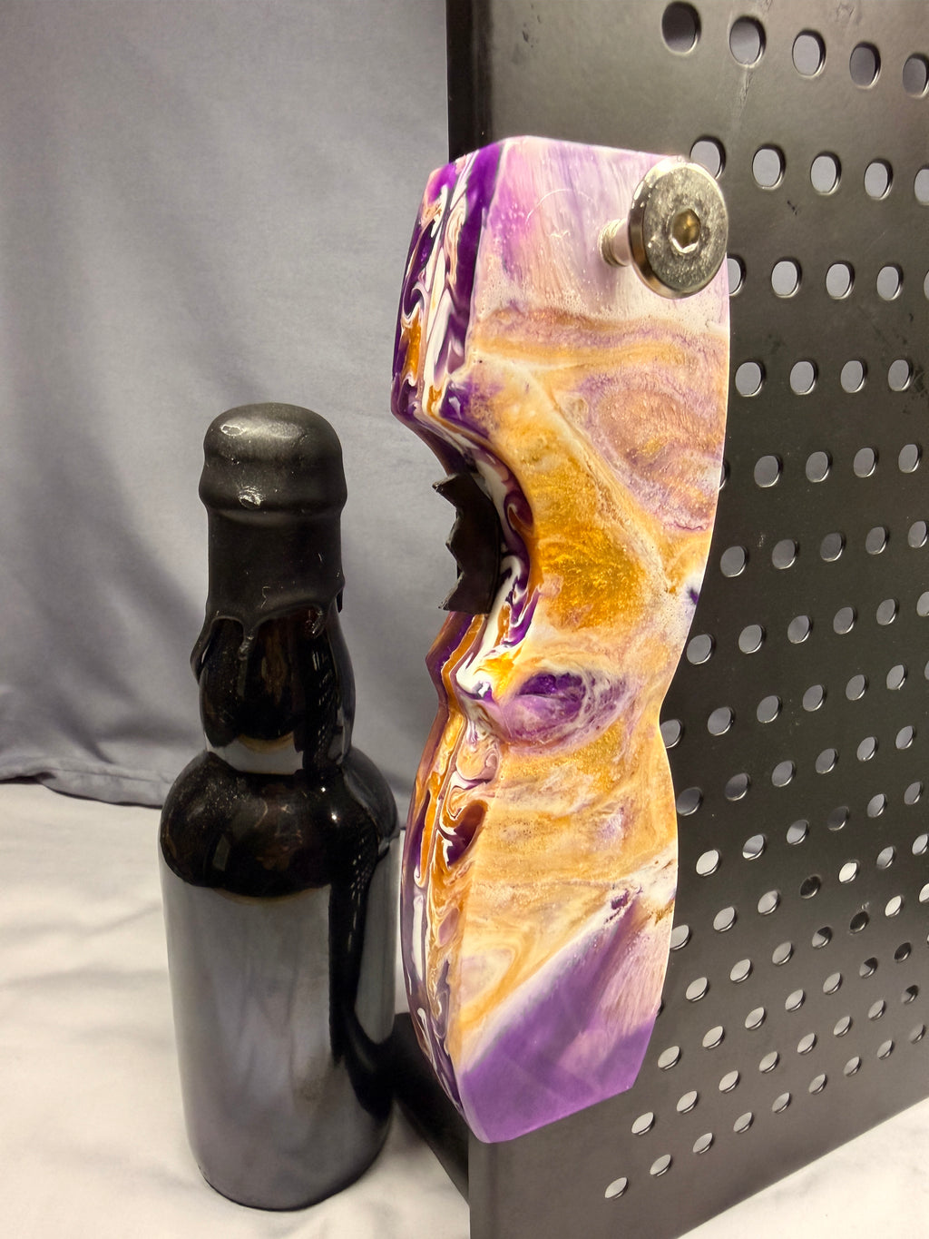 Purple Reign Vikings Tribute - Magnetic Bottle Opener with Wax Cutter