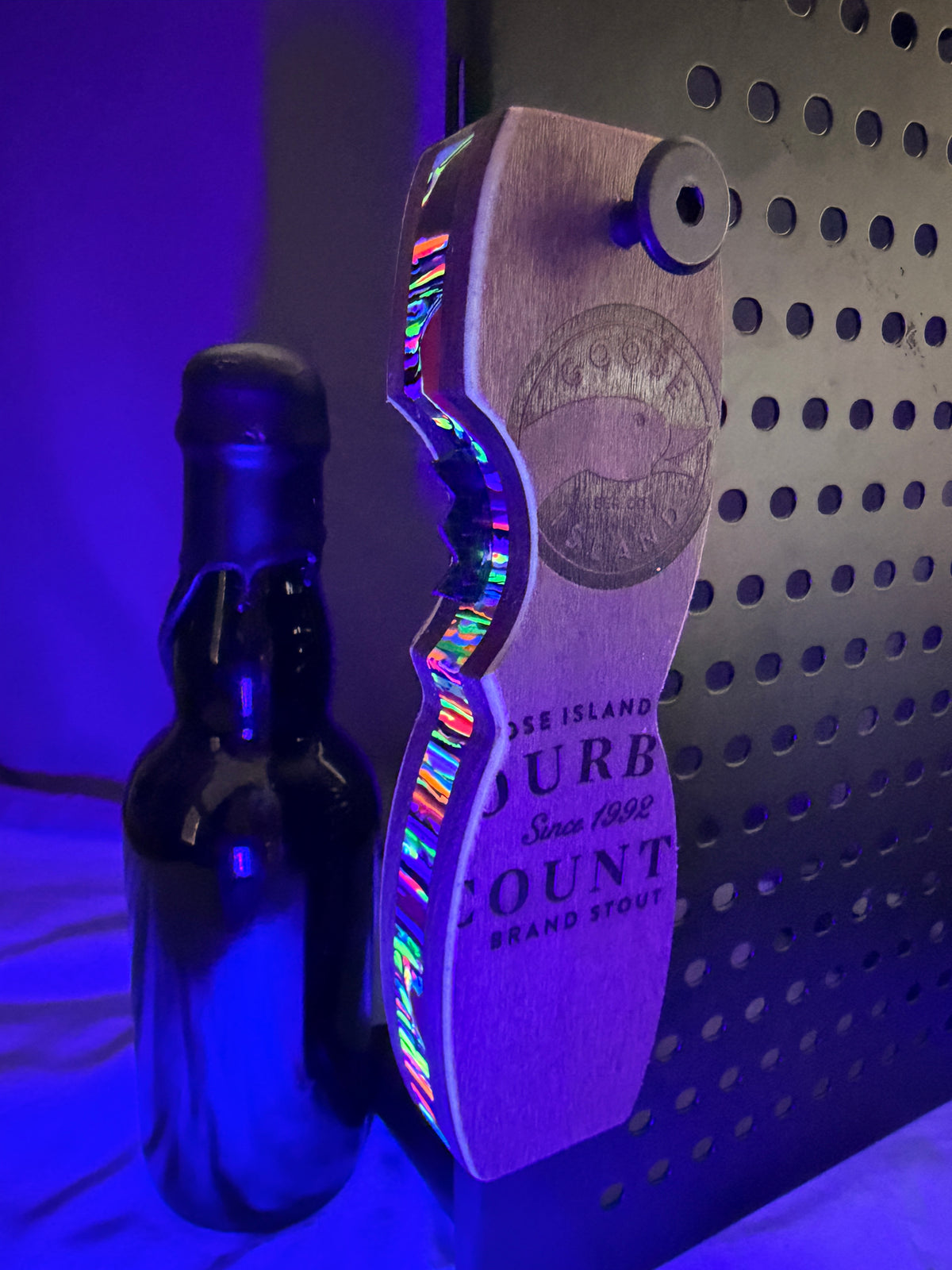 EPIC - Rare Unique Layered - Bourbon County Brand Stout (BCBS) 2015 Rare Box - Magnetic Bottle Opener with Wax Cutter
