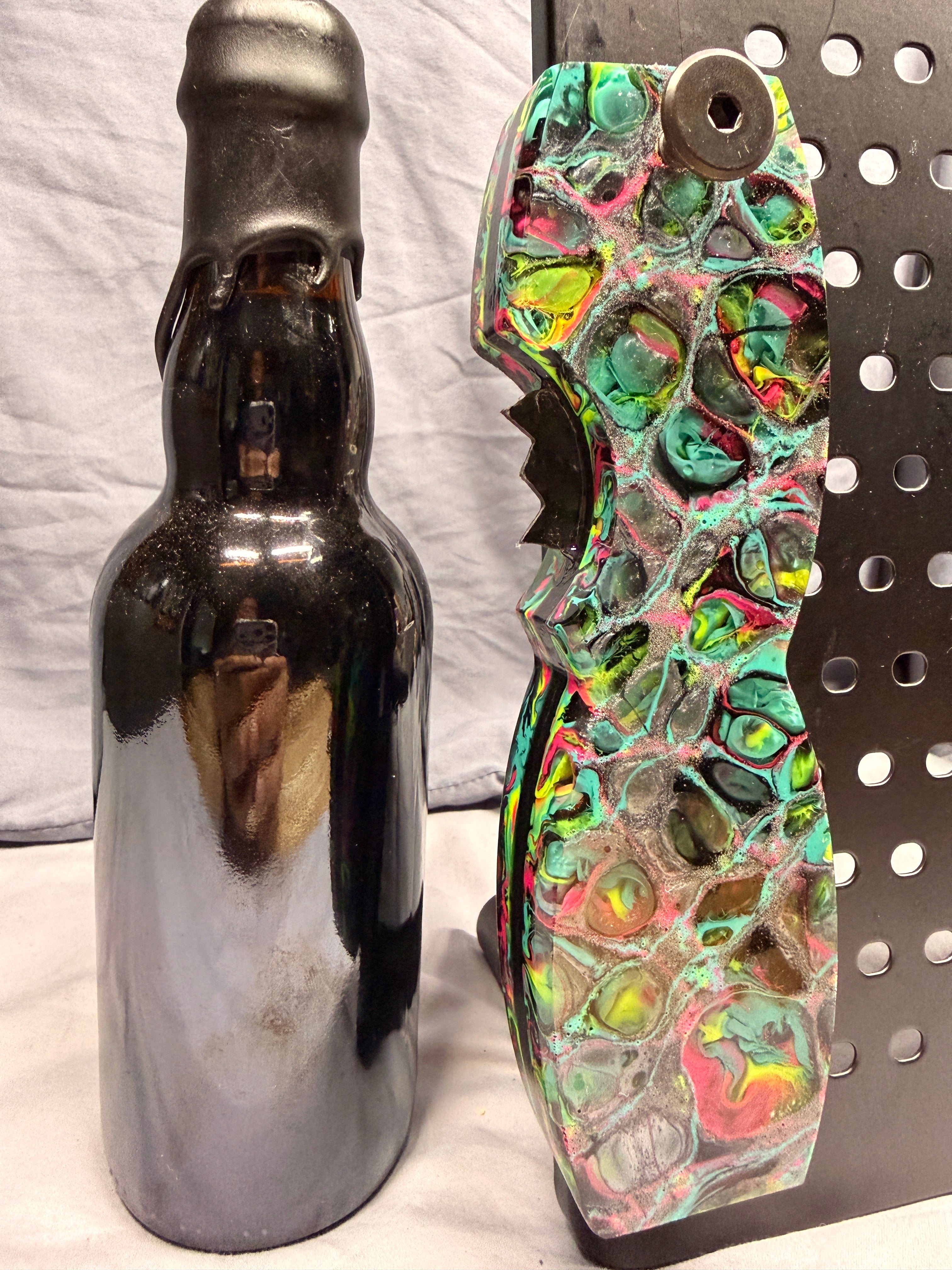 EPIC Poison Ivy UV/Glow Resin - Beer Bottle Opener w/ Wax Cutter