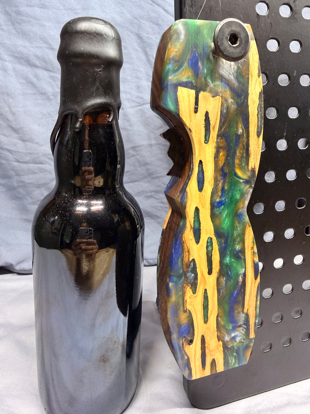 Holy Cholla Cactus & Resin - Beer Bottle Opener w/ Wax Cutter