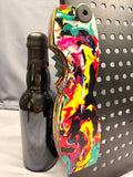EPIC - Neon Chaos Magnetic Bottle Opener with Wax Cutter - UV Reactive