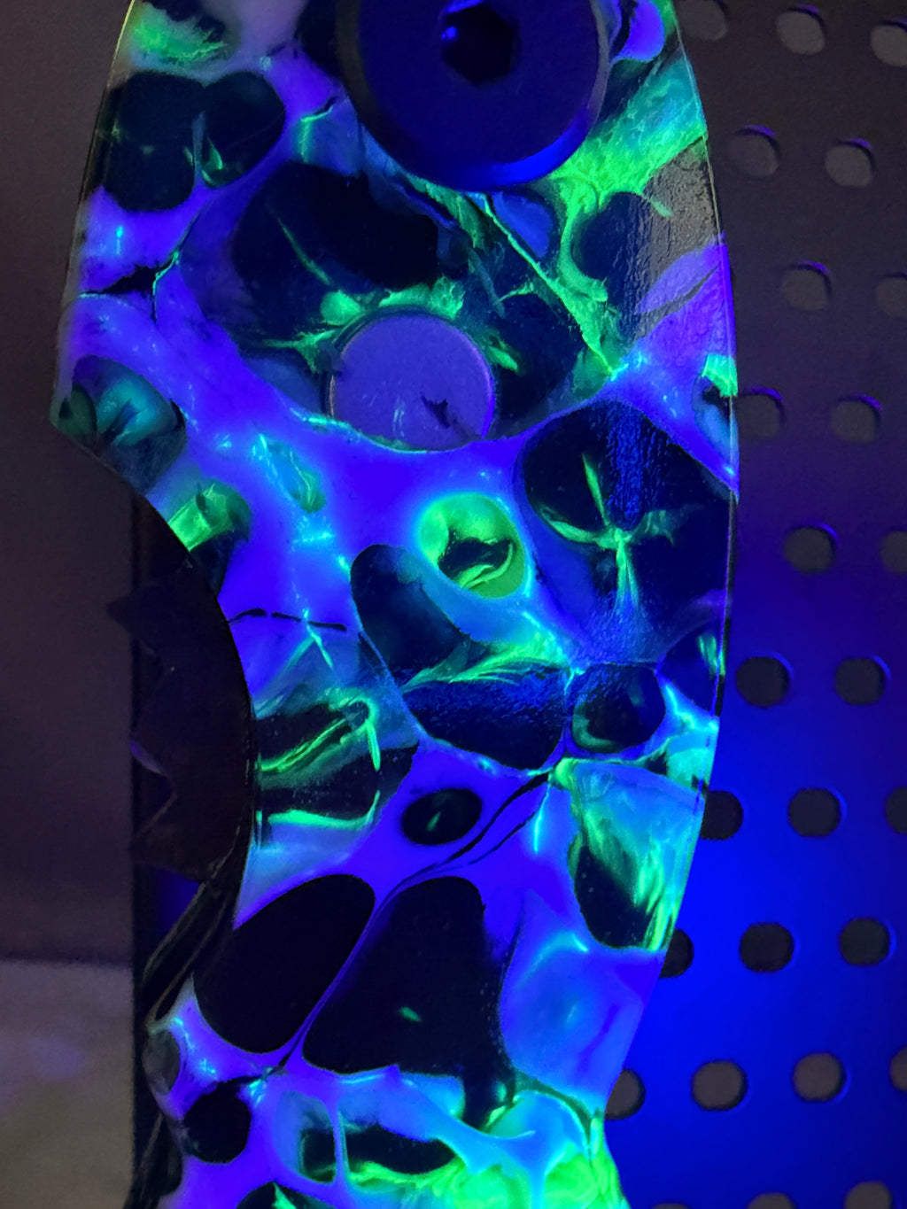EPIC Emerald Storm UV/Glow Resin - Beer Bottle Opener w/ Wax Cutter