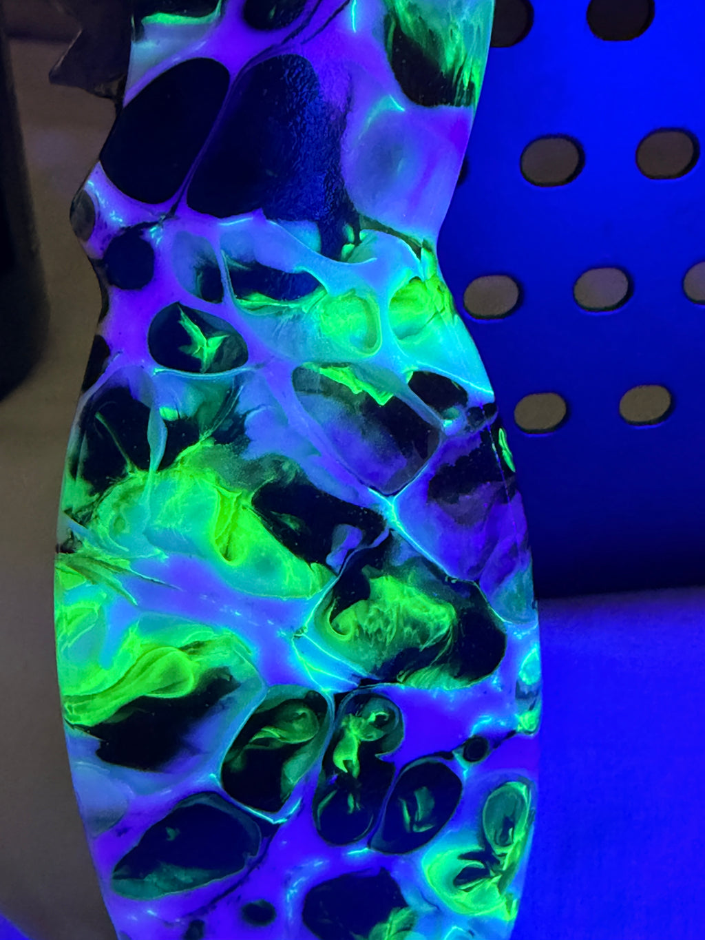 EPIC Emerald Storm UV/Glow Resin - Beer Bottle Opener w/ Wax Cutter