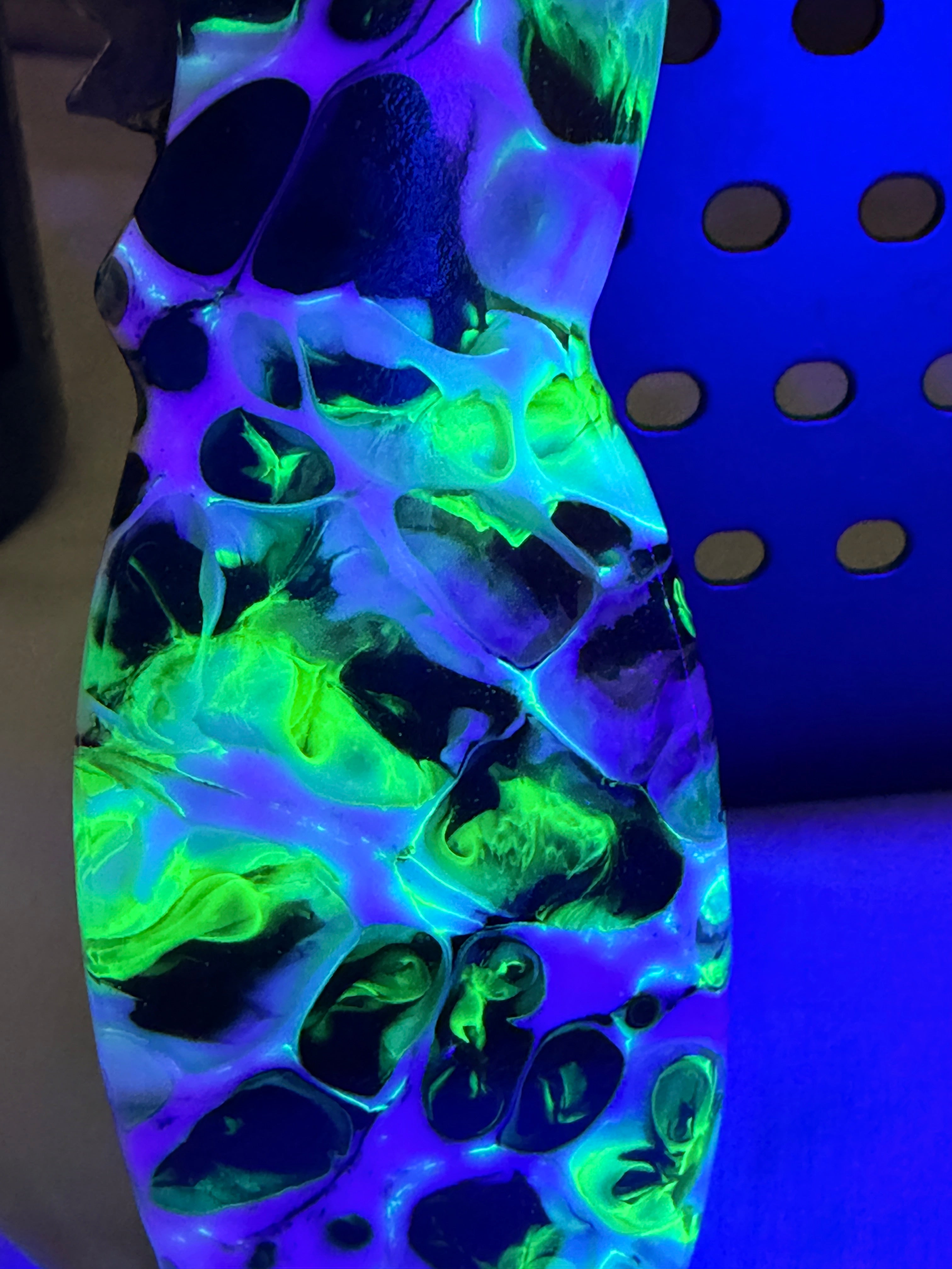 EPIC Emerald Storm UV/Glow Resin - Beer Bottle Opener w/ Wax Cutter