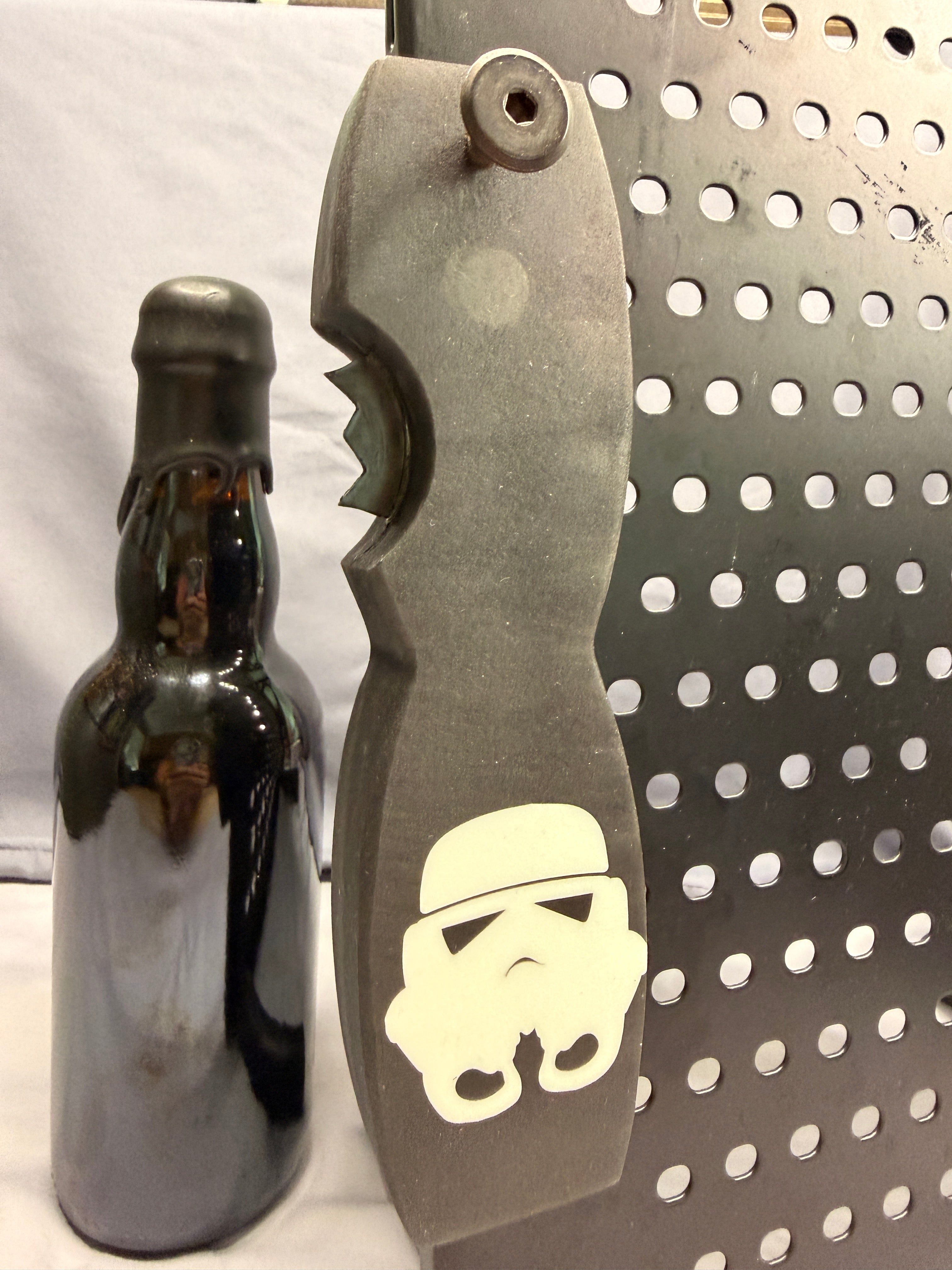 BeerTrooper May the Force be with you Tribute - Beer Bottle Opener w/ Wax Cutter