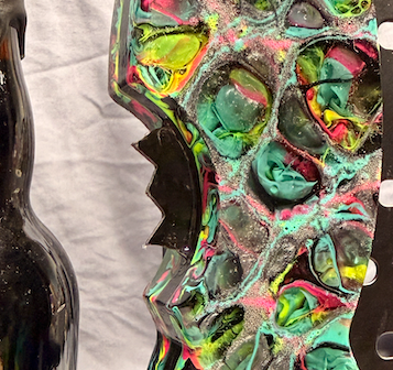 EPIC Poison Ivy UV/Glow Resin - Beer Bottle Opener w/ Wax Cutter