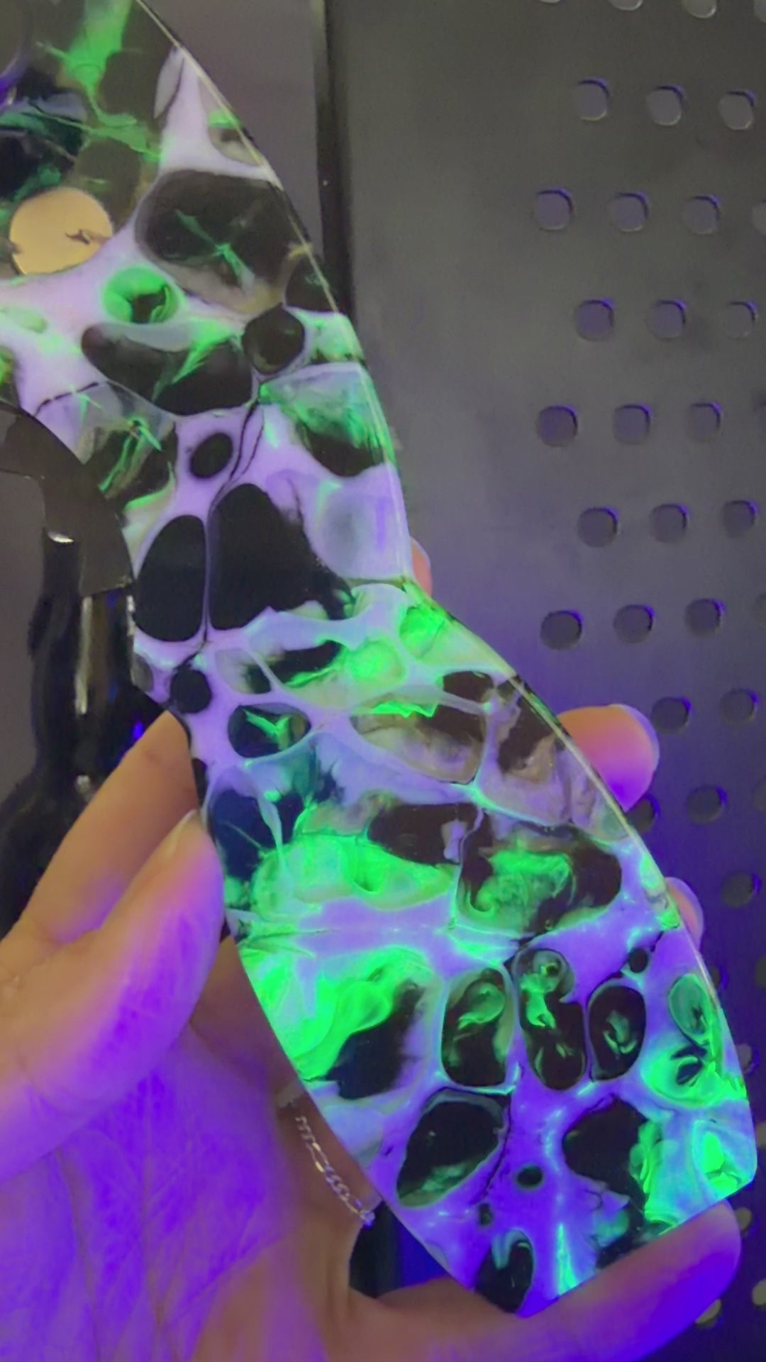 EPIC Emerald Storm UV/Glow Resin - Beer Bottle Opener w/ Wax Cutter