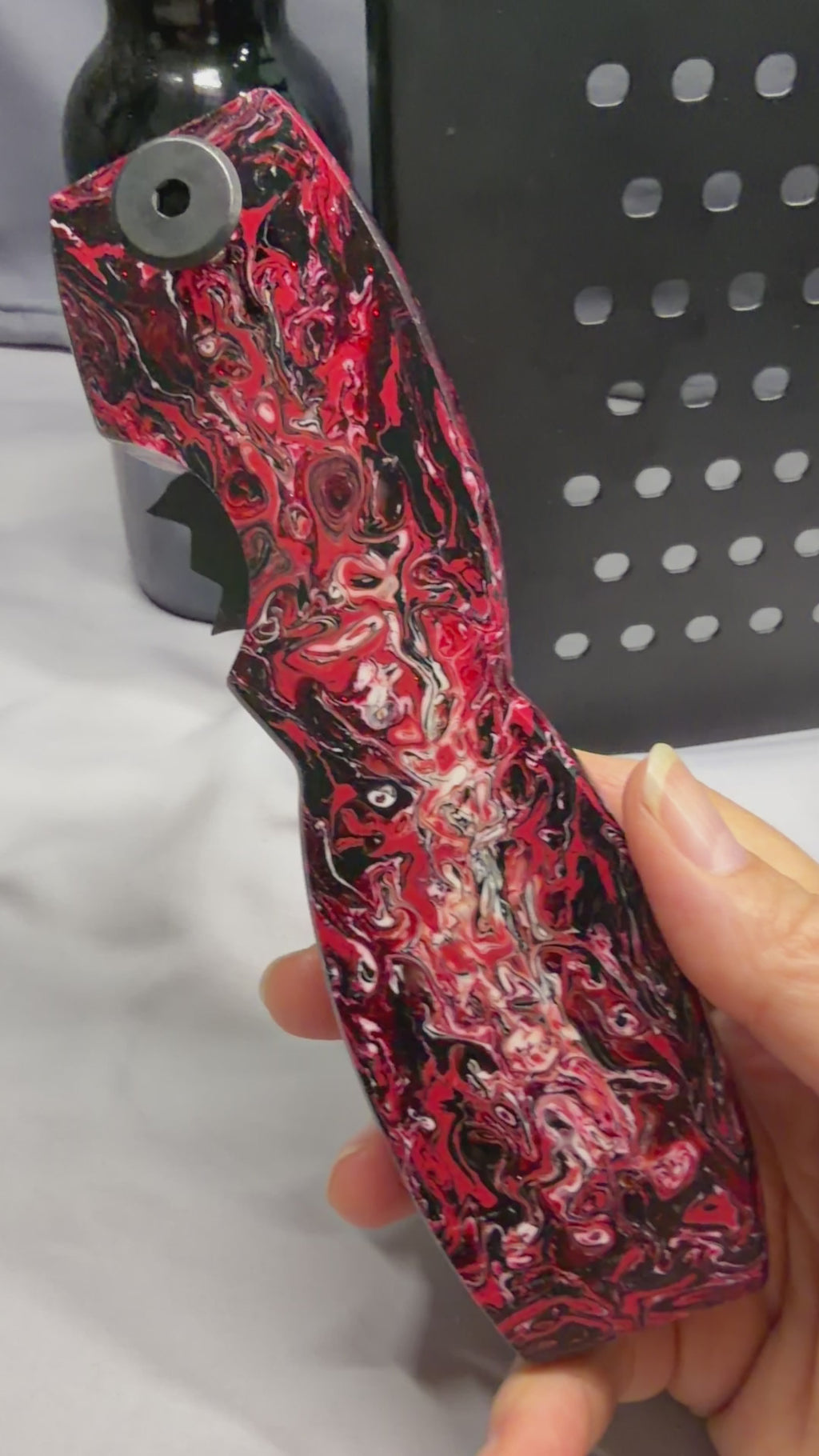 Molten Inferno Flow - Magnetic Bottle Opener with Wax Cutter