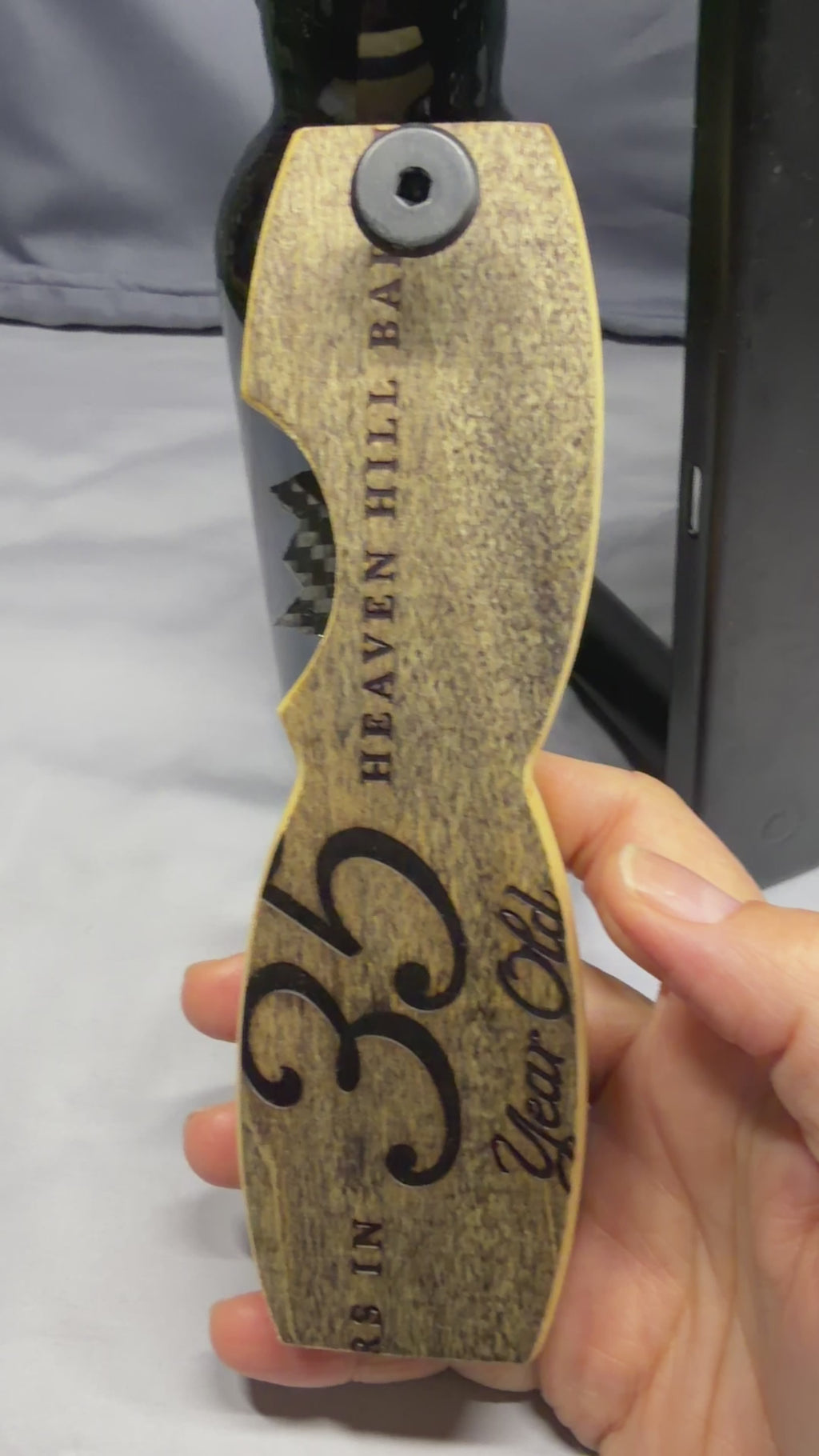 Bourbon County Brand Stout (BCBS) Box - 35 Year Heaven Hill - Magnetic Bottle Opener with Wax Cutter