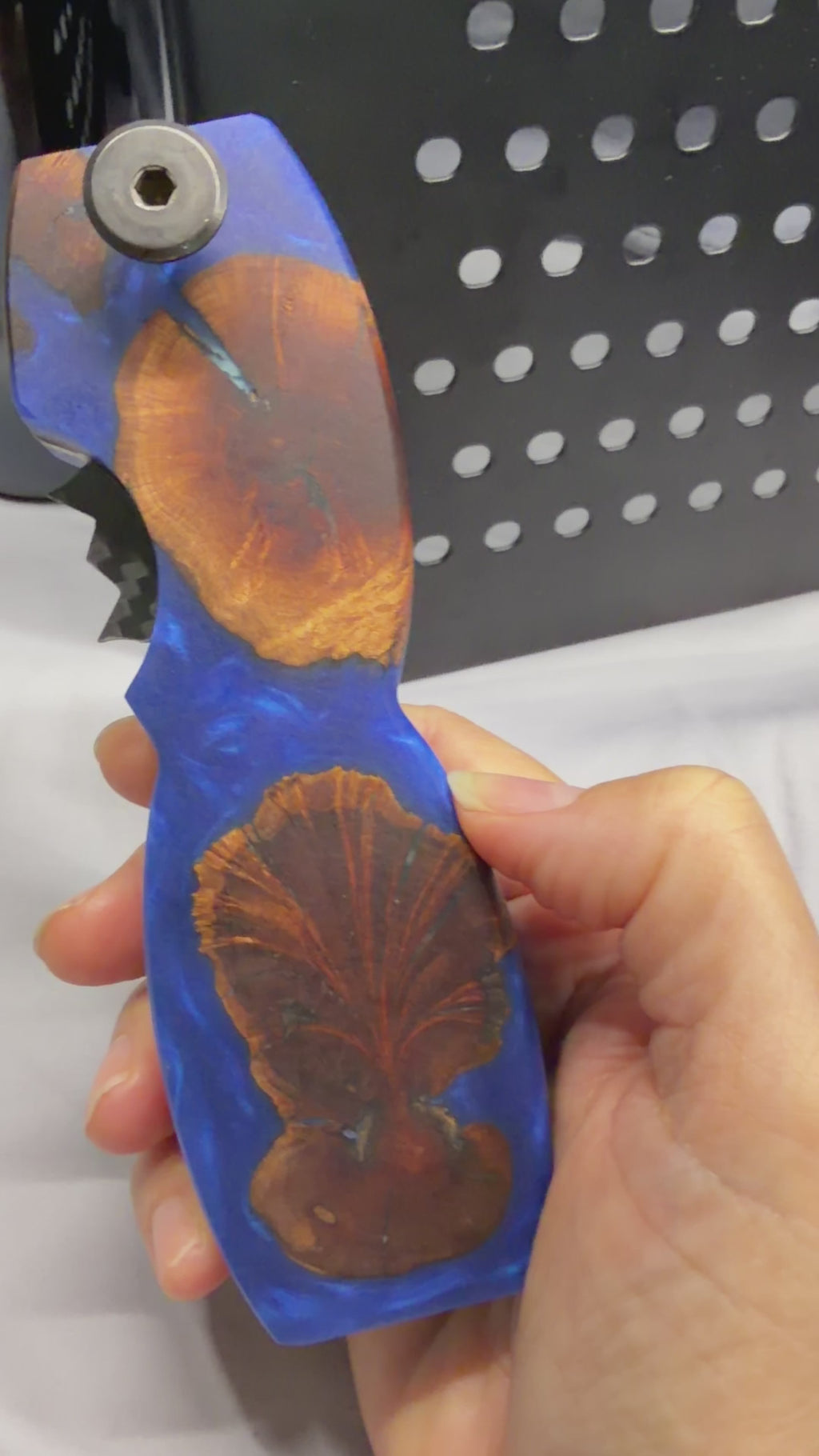 Islands in the Stream Wood & Resin Magnetic Bottle Opener with Wax Cutter