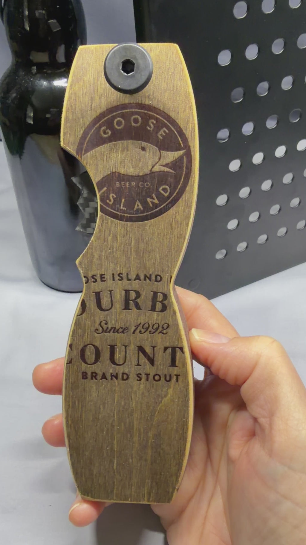 Bourbon County Brand Stout (BCBS) Rare 2015 Box - Magnetic Bottle Opener with Wax Cutter