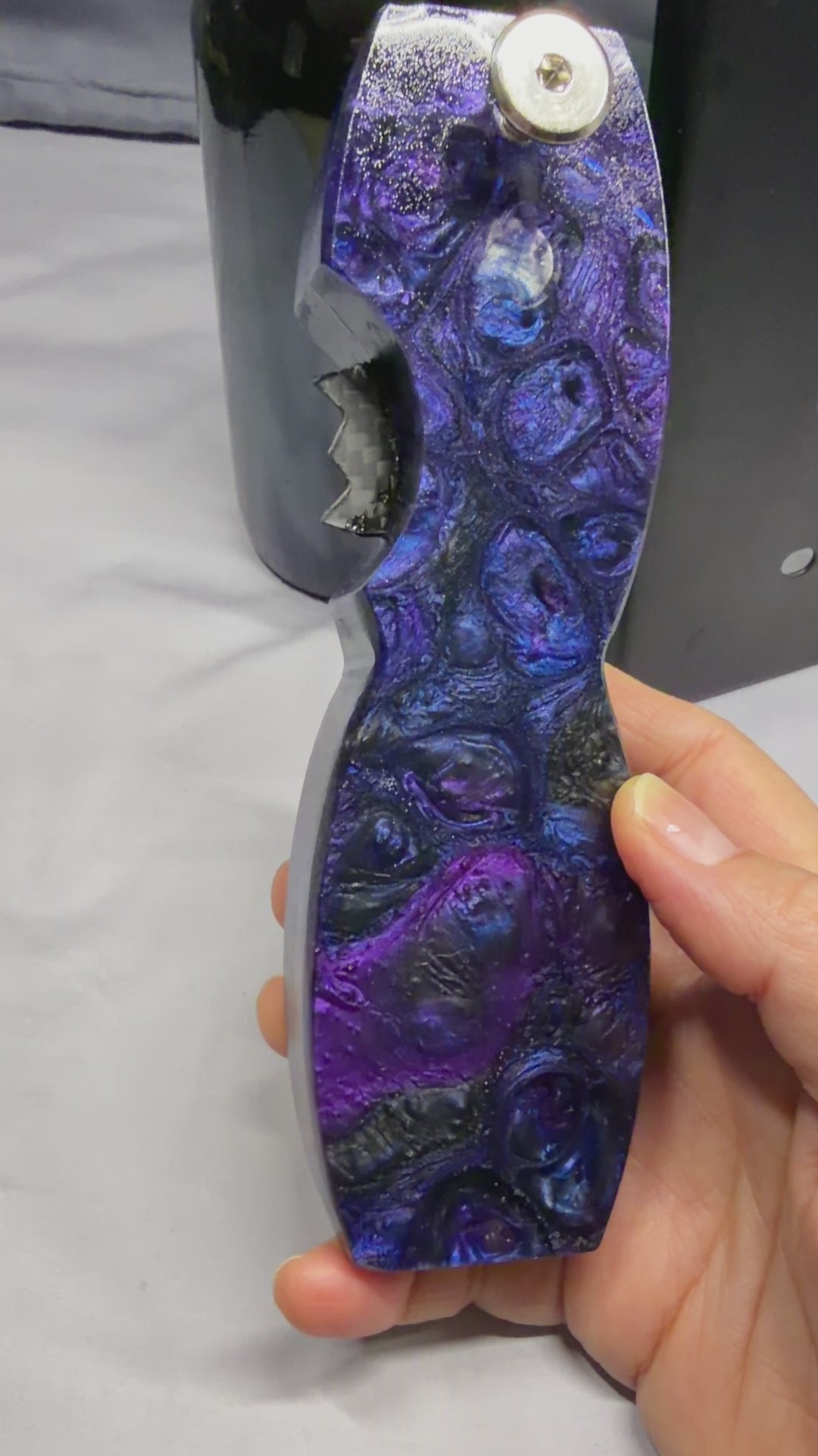 EPIC - Nebula Space Horizon - Resin - Magnetic Bottle Opener with Wax Cutter